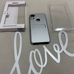Samsung Galaxy A11 KICK | Dual-Layer Protective Kickstand Case Metro by T-Mobile
